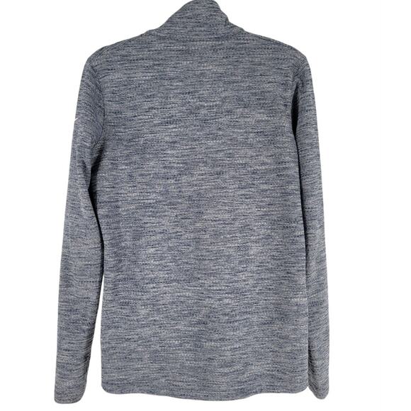 Nike Dri-FIT 1/2 Zip Pullover Women's L Illinois I Logo Blue Gray EUC - Picture 4 of 7